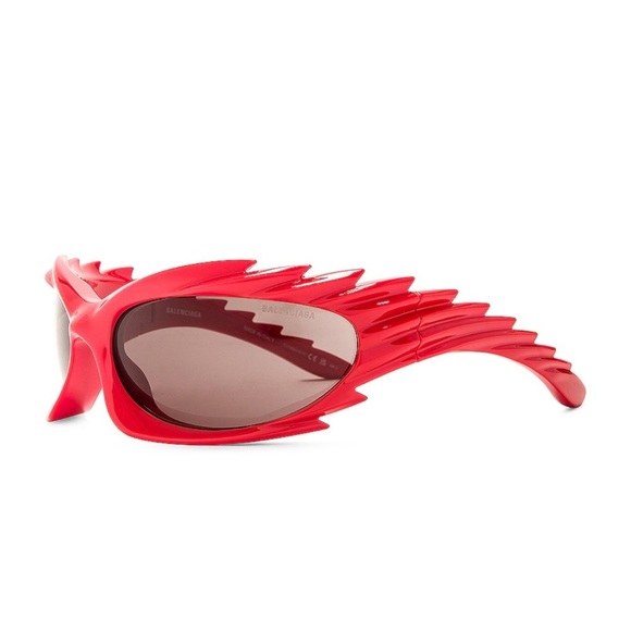 NWOT Balenciaga Spike Sunglasses in Red main image 7